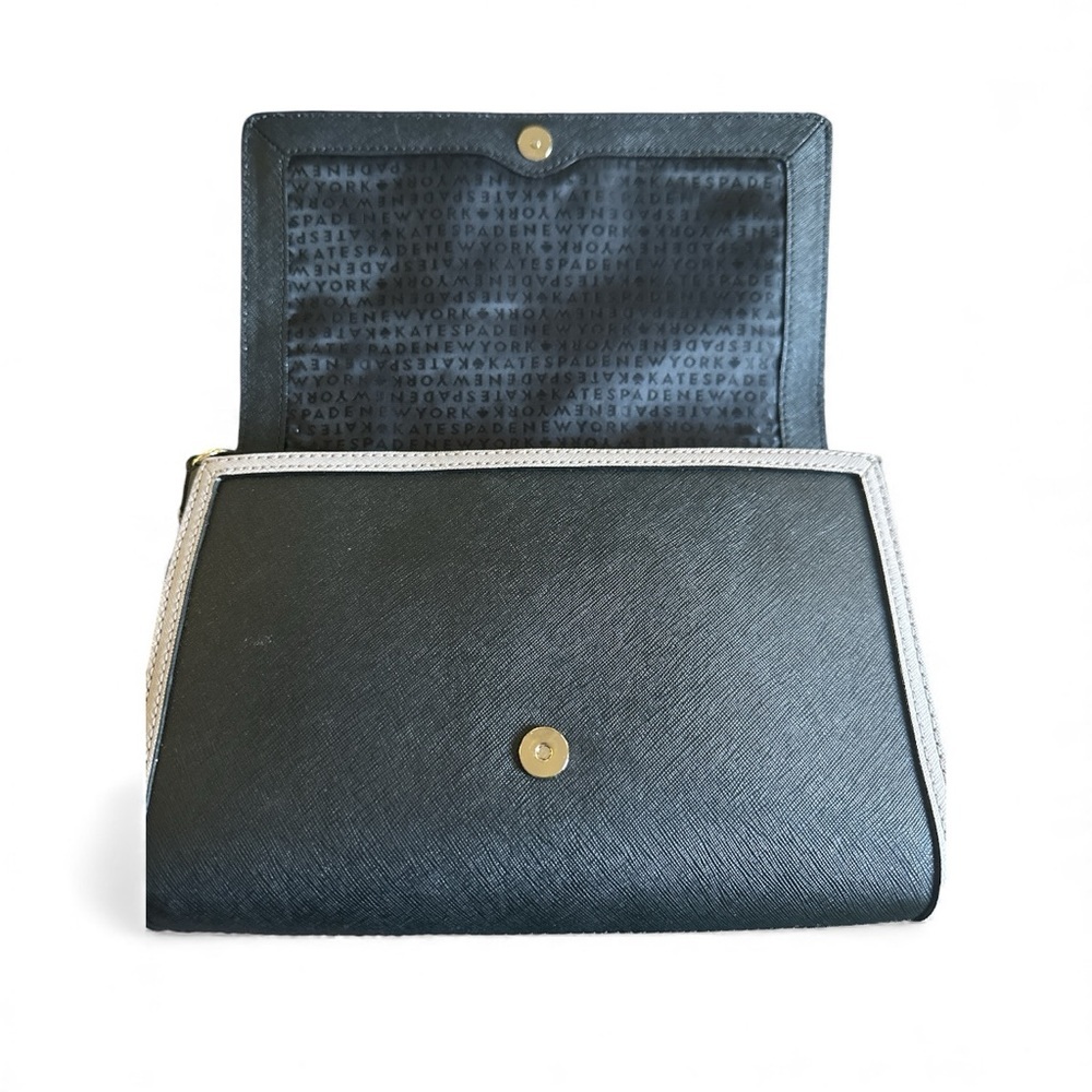 Kate Spade Bow Crossbody Navy Blue Saffiano Leather NWOT Dust Bag - Picture 8 of 13